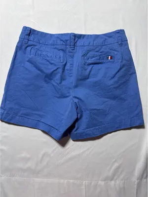 Tommy Hilfiger Women's Blue Chino Shorts Size 8 Classic Casual thumbnail 3