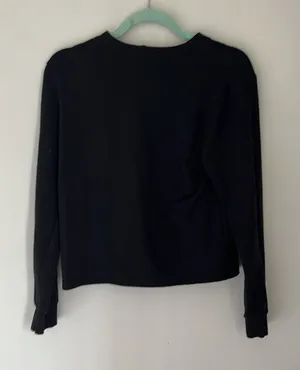 Cobalt District Black Crew neck sweatshirt. Size M Size M thumbnail 1