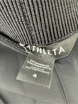 Athleta Women’s Glacier Snow Black Skinny Pants Size 4 thumbnail 5