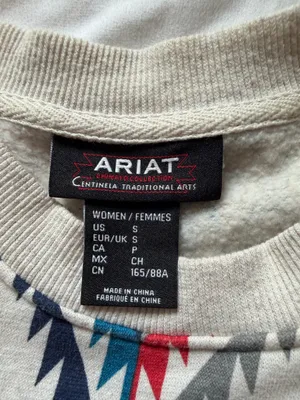 Ariat Cropped Crewneck thumbnail 4