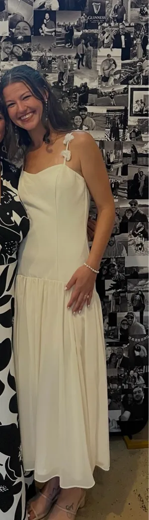 ASTR The Label Cream Dress thumbnail 3