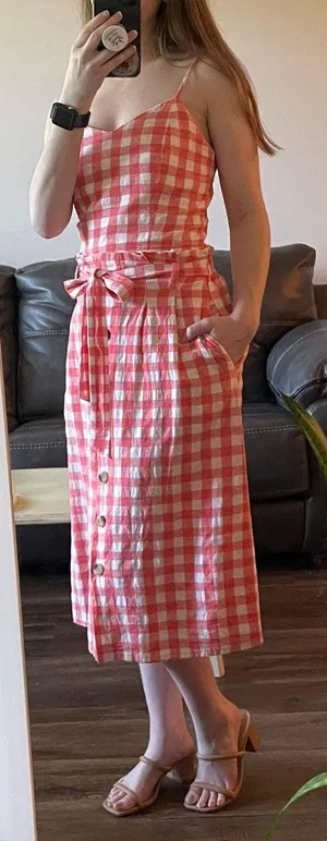 Gianni Bini Gingham Two Piece Set thumbnail 2