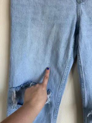 Abercrombie & Fitch The 90’s Straight Ultra High Rise Jeans thumbnail 9