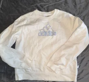 Adidas White Sweatshirt thumbnail 1