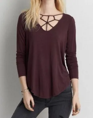 Plum American Eagle Soft & Sexy Cut-Out thumbnail 1