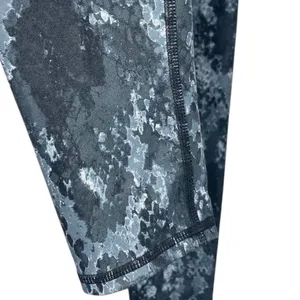 Alo Yoga Python Snakeskin Airbrush Athletic Gray Blue Leggings S thumbnail 6