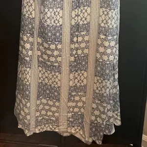 Emily Wonder Blue and White Maxi Sundress - Size L - NWT thumbnail 4