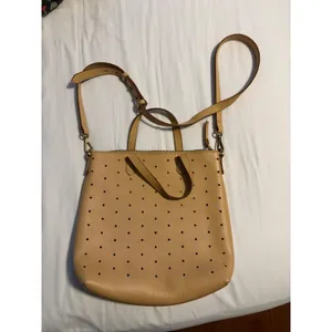 Madewell Mini Transport Perforated Leather Crossbody Bag - J4660‎ - Tan thumbnail 2