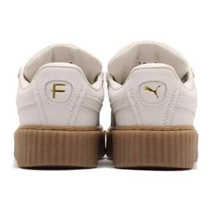 Puma Women's White‎ and Tan Sneakers thumbnail 5