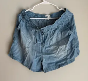 C&C California Light Blue Women's Cargo Shorts thumbnail 1