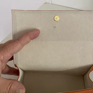 Tory Burch Orange Sunglasses Case thumbnail 3