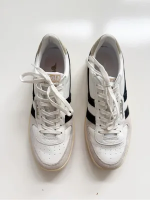 Gola Classics Hawk Leather Sneakers Size 9.5 White thumbnail 2