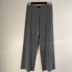 Nuuds Pull On Ribbed Knit Sweater Pants Wide Leg Elastic Waist Loungewear Sz M‎ thumbnail 7