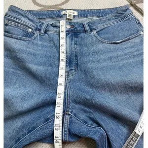 Madewell The Plus Curvy 90’s Straight Blue Jeans, size 14W, DM784, high-rise thumbnail 7