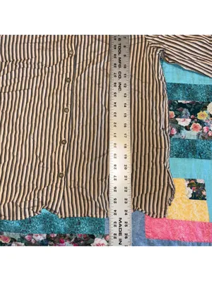 ZARA Striped $45 Woman’s XS Dress or Casual Button-Up Shirt Flow XS thumbnail 8