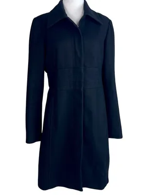 Kenneth Cole Reaction Structured Mid-Length Wool Blend Modern Winter Coat 12 thumbnail 2