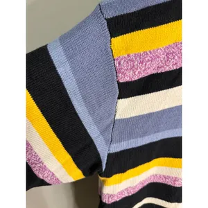 BDG‎ Urban Outfitters Striped Oversized Sweater Black Yellow L Boyfriend Fit thumbnail 5