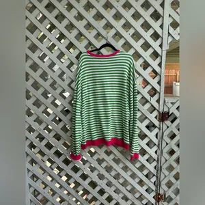 Free people Classic Striped Oversized Crewneck thumbnail 6