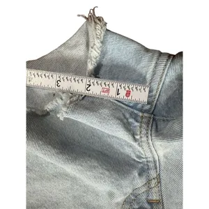 Women's Levi's‎ 501 Original High Rise Jean Shorts Sansome Muse Blue Sz 26 thumbnail 6
