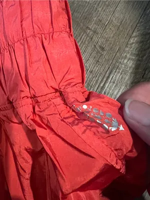 Free people movement way home Red Orange Smocked Waist Mini Skirt thumbnail 8