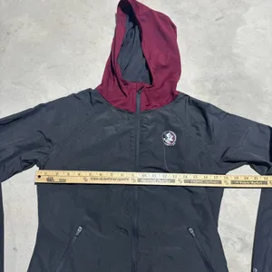 Columbia Florida State Seminoles FSU Tapered Hoodie Women's Lightweight SZ S Full Zip thumbnail 4