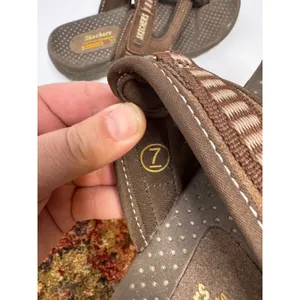 Skechers Outdoor Lifestyle Sandals Womens 7 Brown Excellent Strappy Slide Hiking thumbnail 4