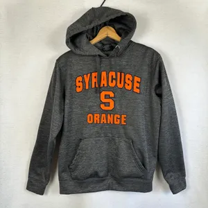 Syracuse Orange Colosseum Hoodie Sweatshirt‎ Pullover Womens Medium Gray thumbnail 2