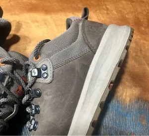 Forsake Thatcher waterproof leather lowtop hiking shoes size 7 lace up stone thumbnail 10
