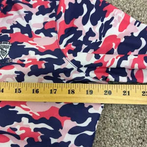 Straight Down Pulido Digital Camo 1/2 Zip Pullover Womens M Patriotic Preppy Top thumbnail 7
