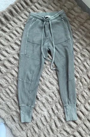 Free People Movement Simple Life Waffle Jogger Set thumbnail 4