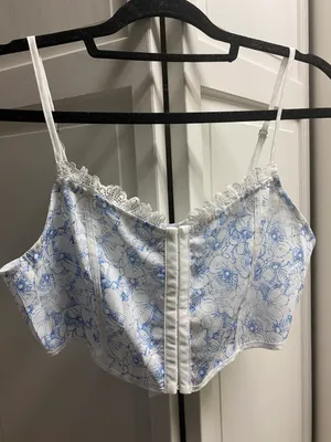 Cider Floral Corset Top thumbnail 1