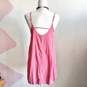 Pink Polka‎ Dot Dress, Coquette Soft Girl Dollcore Y2K Small thumbnail 2