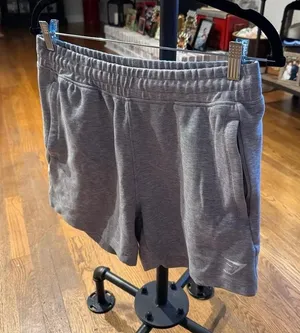 Gymshark Training Shorts light grey shorts women's medium inseam 5 thumbnail 1