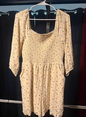 American Eagle Outfitters Dress Floral Mini thumbnail 1