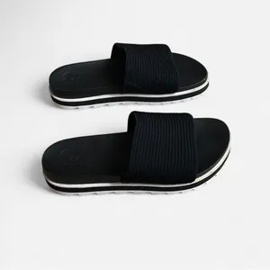 Sorel Black & Sea Salt Roaming Easy Slide Sandals Womens Size 6.5 thumbnail 2