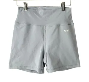 AYBL Core High Rise Bike Shorts Medium Blue thumbnail 1