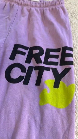 Freecity Purple Sweatpants thumbnail 2