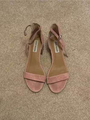 Steve Madden Rose Suede Block Heels thumbnail 2