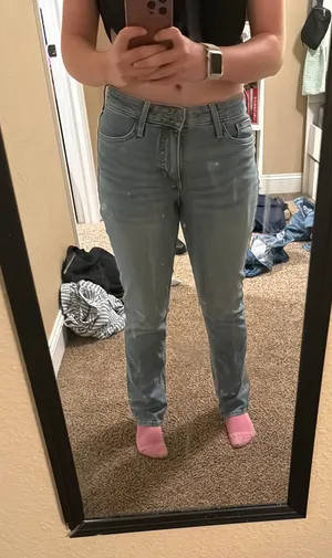 Lee Straight Leg Jeans Mid-Rise thumbnail 1