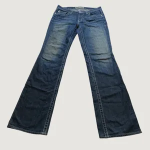 Big Star Maddie Boot Mid Rise Bootcut Jeans Dark Wash Blue Size 29L Long Inseam thumbnail 2