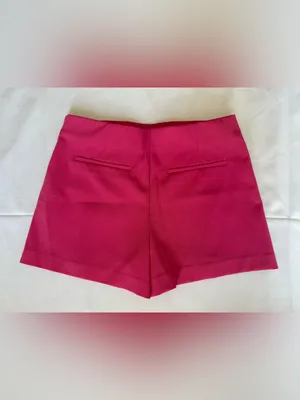 Zara Hot Pink Mini Skort Size Small thumbnail 3