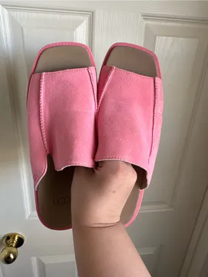 UGG Women's New Heights Platform Slide Sandal In Tropical Pink thumbnail 5