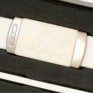 Endless ID Smart Bracelet‎ Band Wear Your Personal Medical ID GPS Location White thumbnail 2