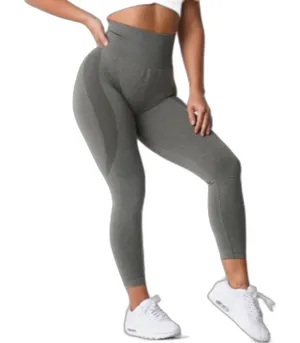 NVGTN Contour Seamless Leggings Green (Khaki) thumbnail 1