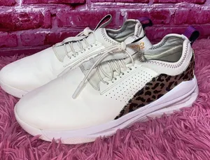 Women's Clove Nursing Shoe Size 8 White Leopard Purple‎ thumbnail 8