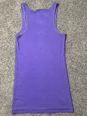 Y2K purple Victorias Secret PINK tank top thumbnail 2