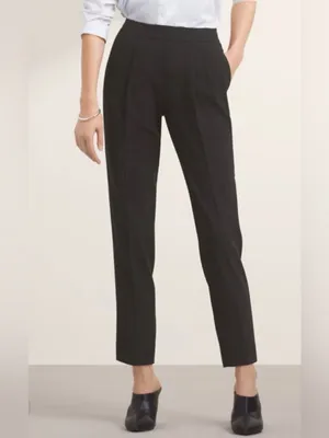 Aritzia Babaton Black Cohen Pleat Front Pants size 8 thumbnail 14