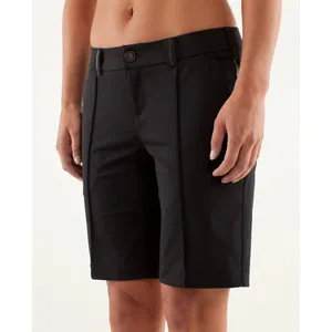 Lululemon Club Short Women's Size 8 Black 9" Golf Tennis Stretch Shorts thumbnail 3