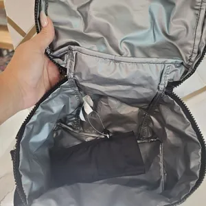 Rae Dunn NWT "Foodie" Lunch Tote With Utensil Case Insulated Adjustable Strap thumbnail 2