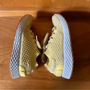 Nobull Allday Knit Running Athletic Training Gym Shoes Yellow Women's 10.5 Men 9 thumbnail 6